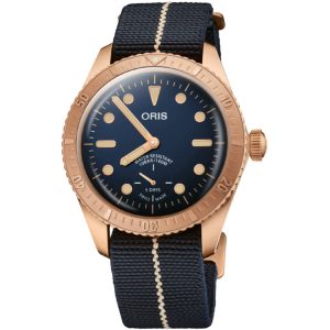 ORIS DIVERS CARL BRASHEAR CAL. 401 LTD ED. 01-401-7764-3185-Set - Herr - 40 mm - Analogt - Automatiskt - Safirglas