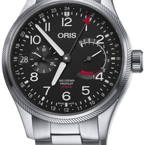 Oris Herrklocka 01 114 7746 4164-Set 8 22 19 Aviation Svart/Stål