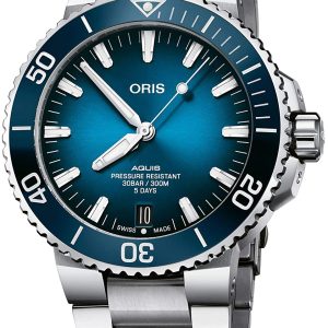 Oris Herrklocka 01 400 7763 4135-07 8 24 09PEB Diving Blå/Stål