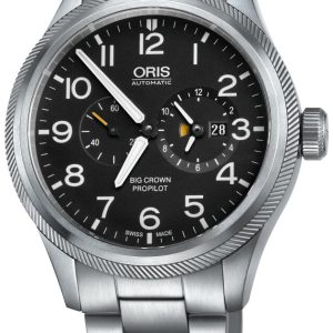 Oris Herrklocka 01 690 7735 4164-07 8 22 19-1 Aviation Svart/Stål