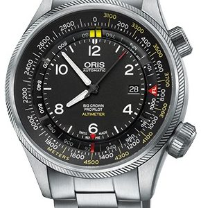 Oris Herrklocka 01 733 7705 4164-Set 8 23 19 Aviation Svart/Stål