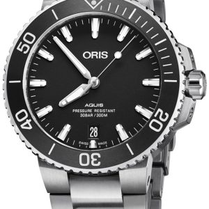 Oris Herrklocka 01 733 7732 4124-07 8 21 05EB Diving Svart/Stål