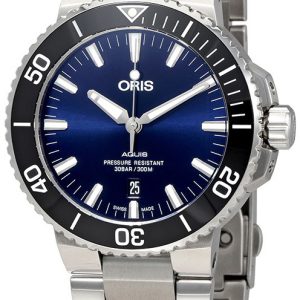 Oris Herrklocka 01 733 7732 4135-07 8 21 05PEB Diving Blå/Stål