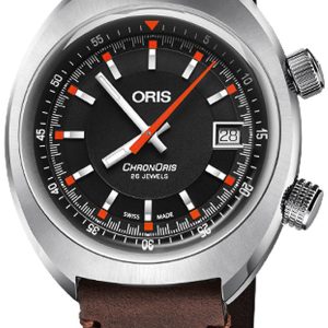 Oris Herrklocka 01 733 7737 4054-07 5 19 45 Motor Sport Svart/Läder