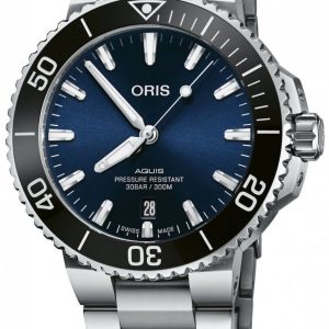 Oris Herrklocka 01 733 7766 4135-07 8 22 05PEB Diving Blå/Stål