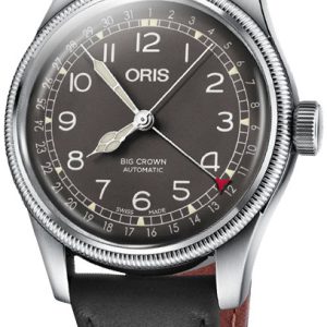 Oris Herrklocka 01 754 7741 4064-07 5 20 65 Aviation Svart/Läder