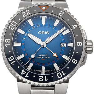 Oris Herrklocka 01 798 7754 4185-Set MB Diving Blå/Stål Ø43.5 mm