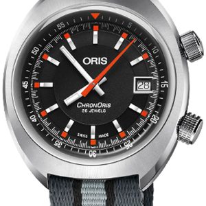 Oris Motor Sport Herrklocka 01 733 7737 4054-07 5 19 24 Svart/Textil