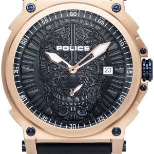 Police Herrklocka PL15728JSR.03 Compass Blå/Läder Ø48 mm