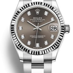 Rolex Damklocka 278274-0007 Grå/Stål Ø31 mm