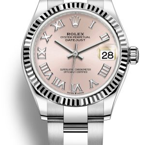 Rolex Damklocka 278274-0019 Rosa/Stål Ø31 mm