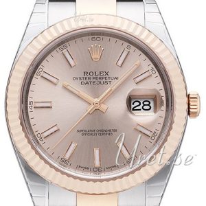 Rolex Herrklocka 126331-0009 Datejust41 Silverfärgad/18 karat