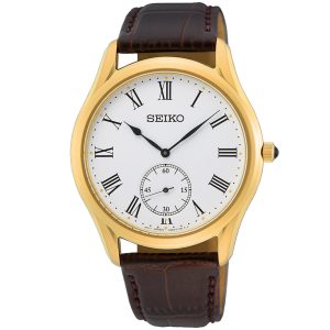 Seiko Classic SRK050P1 - Herr - 39 mm - Analogt - Quartz - Hardlex Crystal Mineralglas