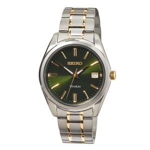 Seiko Titanium Essential SUR377P1 - Herr - 40 mm - Analogt - Quartz - Safirglas