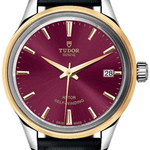 Tudor 12303-0014 Style Röd/Läder Ø34 mm