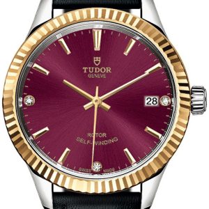 Tudor 12313-0024 Style Röd/Läder Ø34 mm