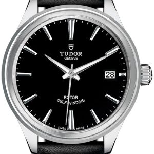 Tudor 12500-0006 Style Svart/Läder Ø38 mm