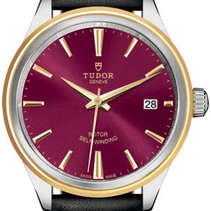 Tudor 12503-0014 Style Röd/Läder Ø38 mm