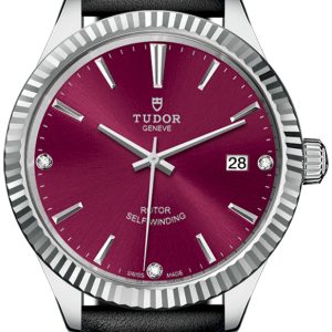 Tudor 12510-0030 Style Röd/Läder Ø38 mm