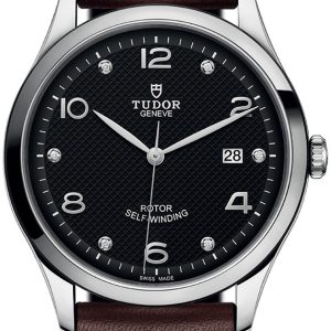 Tudor 1926 Herrklocka M91650-0009 Svart/Läder Ø41 mm