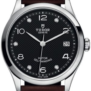 Tudor 1926 M91450-0009 Svart/Läder Ø36 mm