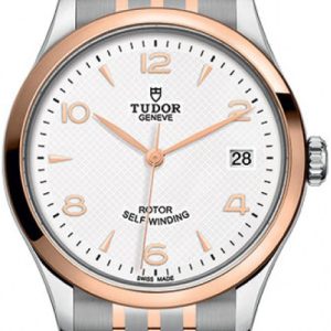 Tudor 1926 M91451-0009 Vit/Roséguldstonat stål Ø36 mm