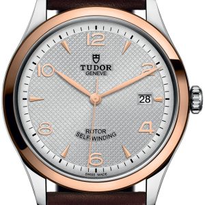 Tudor 1926 M91551-0005 Silverfärgad/Läder Ø39 mm