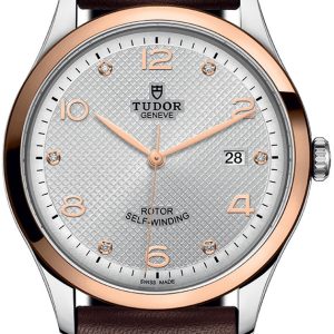 Tudor 1926 M91651-0006 Silverfärgad/Läder Ø41 mm