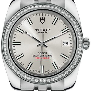 Tudor 21020-0004 Classic Date Silverfärgad/Stål Ø38 mm