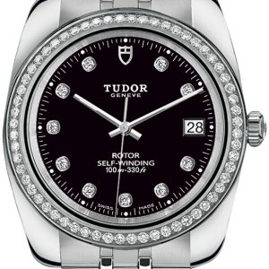 Tudor 21020-0008 Classic Date Svart/Stål Ø38 mm