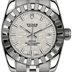 Tudor Damklocka 22010-0011 Classic Date Silverfärgad/Stål Ø28 mm