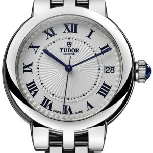 Tudor Damklocka 35800-0002 Clair De Rose Vit/Textil Ø34 mm