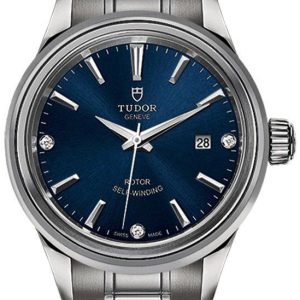 Tudor Damklocka M12100-0013 Style Blå/Stål Ø28 mm