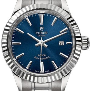 Tudor Damklocka M12110-0013 Style Blå/Stål Ø28 mm