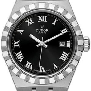 Tudor Damklocka M28300-0003 Royal Svart/Stål Ø28 mm