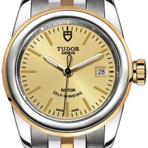 Tudor Damklocka M51003-0004 Glamour Date Gulguldstonad/18 karat gult