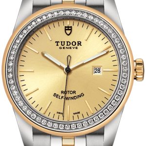 Tudor Damklocka M53023-0020 Glamour Date Gulguldstonad/Gulguldtonat