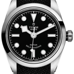 Tudor Damklocka M79580-0005 Black Bay Svart/Textil Ø32 mm