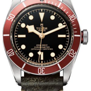 Tudor Herrklocka 79230r-0002 Heritage Svart/Läder Ø41 mm