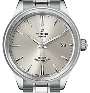 Tudor Herrklocka M12500-0001 Style Silverfärgad/Stål Ø38 mm