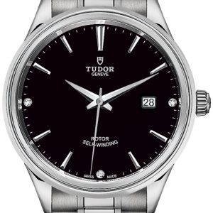 Tudor Herrklocka M12700-0004 Style Svart/Stål Ø41 mm