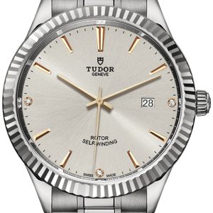 Tudor Herrklocka M12710-0011 Style Silverfärgad/Stål Ø41 mm