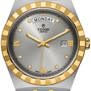 Tudor Herrklocka M28603-0002 Royal Silverfärgad/18 karat gult guld