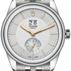 Tudor Herrklocka M57100-0002 Glamour Double Date Silverfärgad/Stål