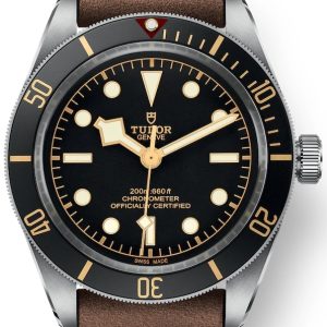 Tudor Herrklocka M79030N-0002 Heritage Svart/Läder Ø39 mm