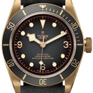 Tudor Herrklocka M79250BA-0001 Black Bay Grå/Läder Ø43 mm