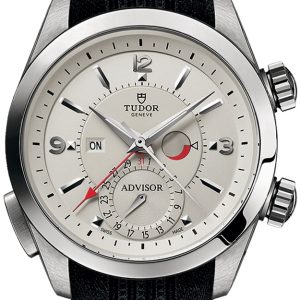 Tudor Herrklocka M79620T-0009 Heritage Advisor Silverfärgad/Textil