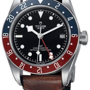 Tudor Herrklocka M79830RB-0002 Heritage Svart/Läder Ø41 mm