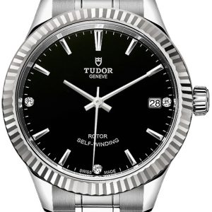 Tudor M12310-0009 Style Svart/Stål Ø34 mm