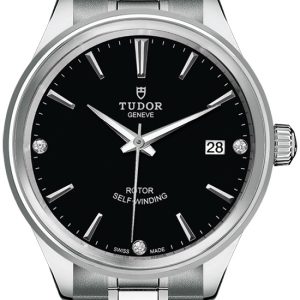 Tudor M12500-0004 Style Svart/Stål Ø38 mm